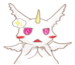 Rabbit dragon sticker #4957681