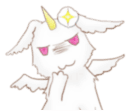 Rabbit dragon sticker #4957684