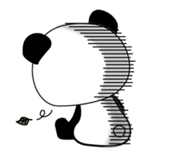 Panda Today's feeling (EN) sticker #4958047