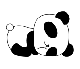 Panda Today's feeling (EN) sticker #4958049