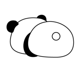 Panda Today's feeling (EN) sticker #4958050