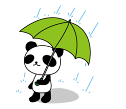 Panda Today's feeling (EN) sticker #4958060