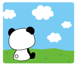 Panda Today's feeling (EN) sticker #4958061