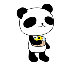 Panda Today's feeling (EN) sticker #4958062