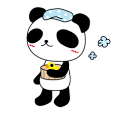 Panda Today's feeling (EN) sticker #4958064