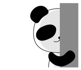 Panda Today's feeling (EN) sticker #4958065