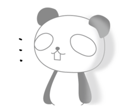 Panda Today's feeling (EN) sticker #4958066