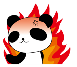 Panda Today's feeling (EN) sticker #4958069