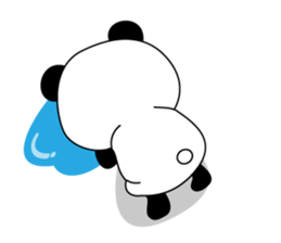 Panda Today's feeling (EN) sticker #4958070