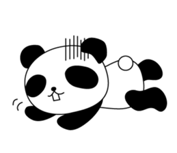 Panda Today's feeling (EN) sticker #4958072