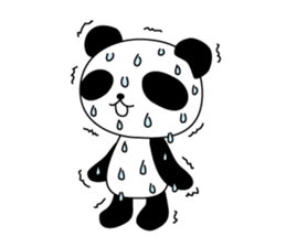 Panda Today's feeling (EN) sticker #4958076