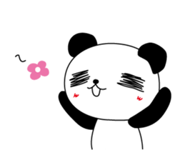 Panda Today's feeling (EN) sticker #4958078