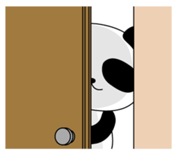 Panda Today's feeling (EN) sticker #4958079