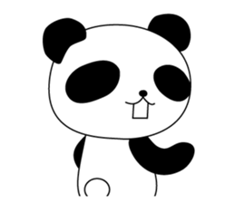 Panda Today's feeling (EN) sticker #4958080