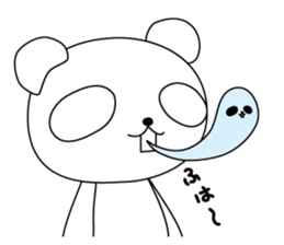 Panda Today's feeling (EN) sticker #4958081