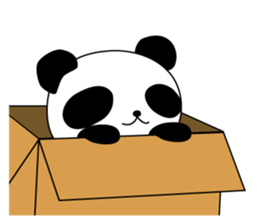 Panda Today's feeling (EN) sticker #4958084