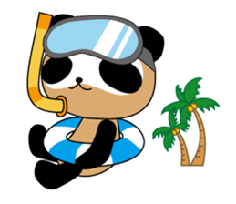 Panda Today's feeling (EN) sticker #4958085