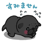 Petit Pug sticker #4958113