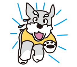DOG Sticker/schnauzer-2 sticker #4958290