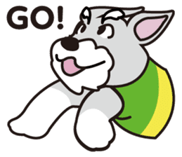 DOG Sticker/schnauzer-2 sticker #4958297