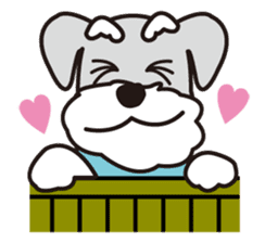 DOG Sticker/schnauzer-2 sticker #4958305