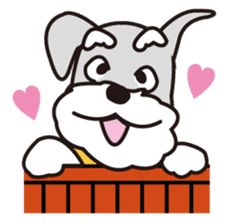 DOG Sticker/schnauzer-2 sticker #4958309