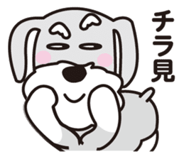 DOG Sticker/schnauzer-2 sticker #4958322