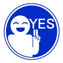 Sign human being - Mr. MAMORU sticker #4958567