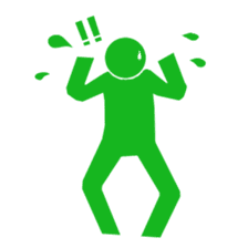 Sign human being - Mr. MAMORU sticker #4958574