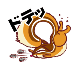 The hippest chipmunk "Shimarisu-kun" sticker #4958898
