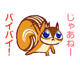 The hippest chipmunk "Shimarisu-kun" sticker #4958925