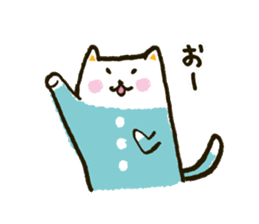 tsunagi cat of a good friend<2> sticker #4959299