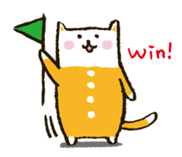 tsunagi cat of a good friend<2> sticker #4959300