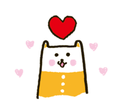tsunagi cat of a good friend<2> sticker #4959303