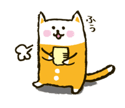 tsunagi cat of a good friend<2> sticker #4959308
