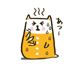 tsunagi cat of a good friend<2> sticker #4959311