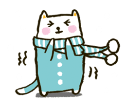 tsunagi cat of a good friend<2> sticker #4959312