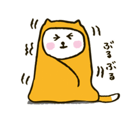 tsunagi cat of a good friend<2> sticker #4959313