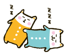 tsunagi cat of a good friend<2> sticker #4959315