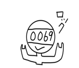 Mr. Four Digits sticker #4959620