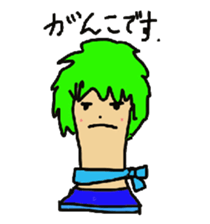 Wig mannequins part3 sticker #4959849