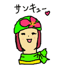 Wig mannequins part3 sticker #4959856