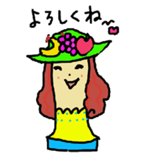 Wig mannequins part3 sticker #4959857