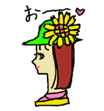 Wig mannequins part3 sticker #4959881