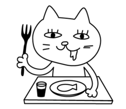 cat and daily life sticker #4961066