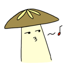 Poison mushroom-chan and Friends sticker #4961247