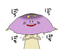 Poison mushroom-chan and Friends sticker #4961266