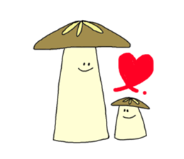 Poison mushroom-chan and Friends sticker #4961271