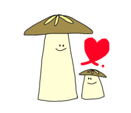 Poison mushroom-chan and Friends sticker #4961271