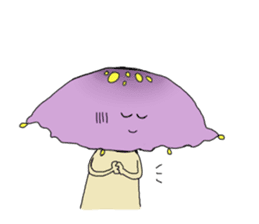 Poison mushroom-chan and Friends sticker #4961283